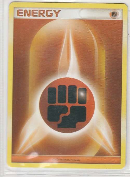2007 Pokemon/Nintendo - Fighting Energy