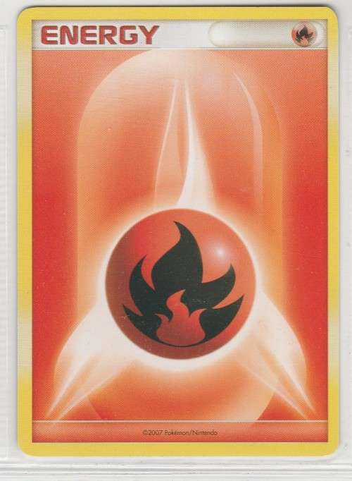 2007 Pokemon/Nintendo - Fire Energy