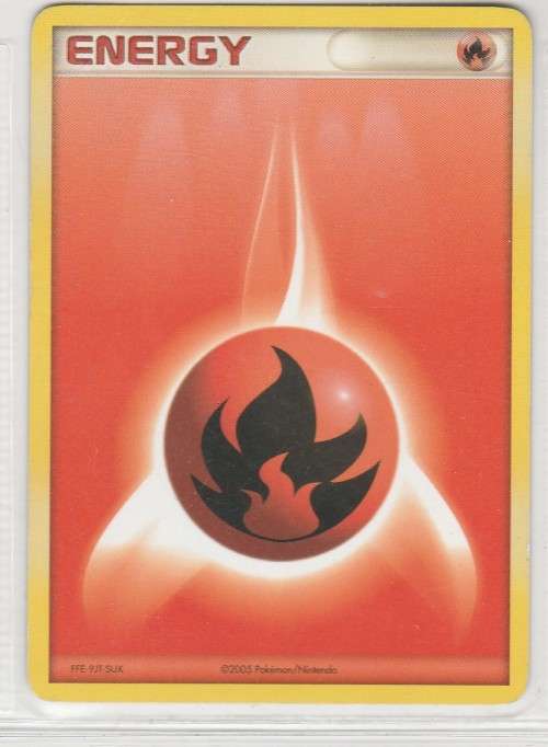 2005 Pokemon/Nintendo FFE-9JT-SUX - Fire Energy