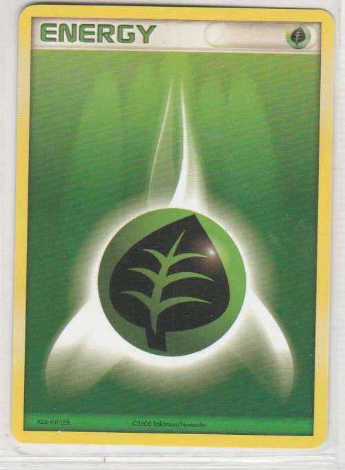 2005 Pokemon/Nintendo KZB-KJT-LE8 - Grass Energy