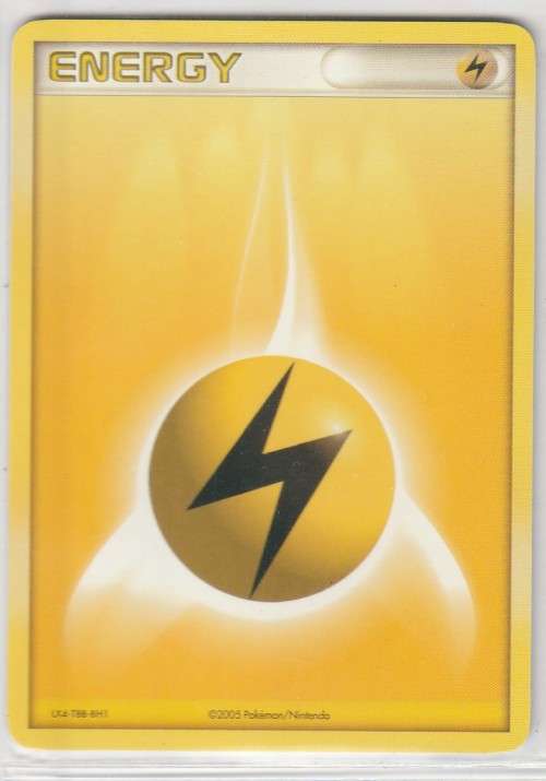 2005 Pokemon/Nintendo LX4-T8B-BH1 - Lightning Energy