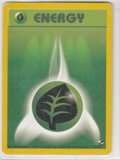 1995,96,98 Nintendo, Creatures , GAMEFREAK/Pokemon - Gen I Gym Heroes/Challenge - Grass Energy