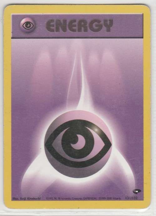 1995,96,98 Nintendo, Creatures , GAMEFREAK/Pokemon - Gen I Gym Heroes/Challenge - Psychic Energy