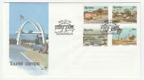 1991 Namibia Tourist Camps FDC 1.8
