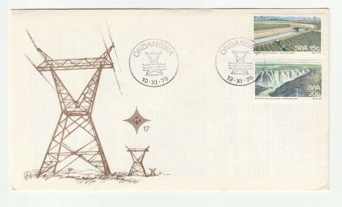 1976 South-West Africa Supply of Water and Electricity in SWA FDC 17
