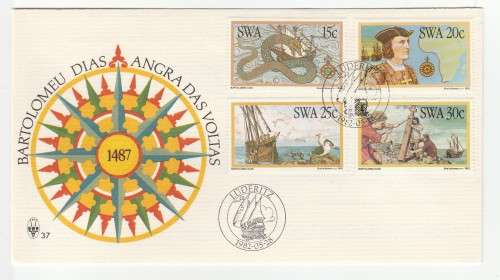 1982 South-West Africa Discoverers FDC 37