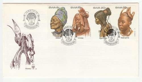 1982 South-West Africa Head Dresses FDC 39
