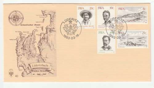 1983 South-West Africa Lüderitz FDC 40