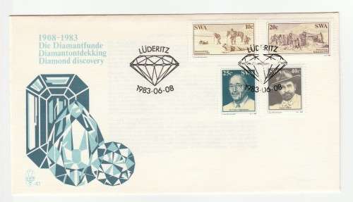 1983 South-West Africa Diamond Discovery FDC 41