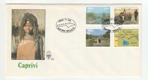 1986 South-West Africa Caprivi FDC 55