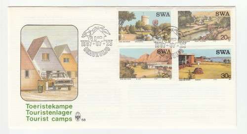 1987 South-West Africa Tourist Camps FDC 58