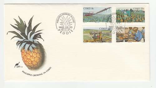 1982 Ciskei Pineapples FDC 1.3