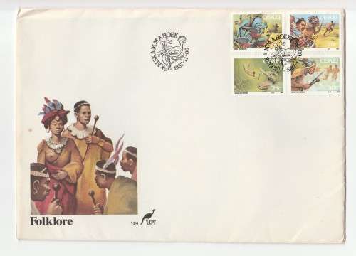 1987 Ciskei Folklore FDC 1.24