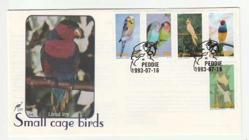 1993 Ciskei Small Cage Birds FDC 2.8