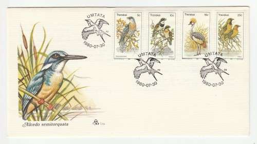 1980 Transkei Birds FDC 1.19