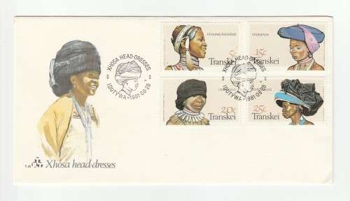 1981 Transkei Head-Dresses of the Xhosa Woman FDC 1.23