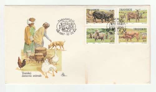 1987 Transkei Domestic Animals FDC 2.14
