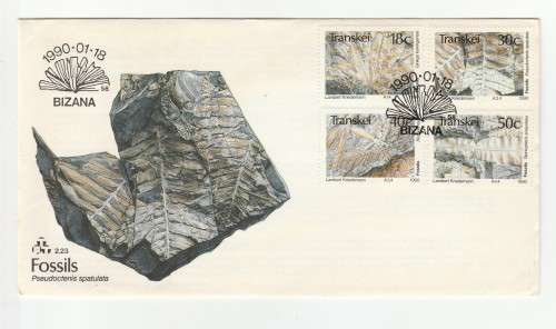 1990 Transkei Fossils FDC 2.23