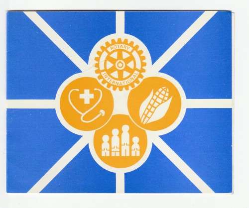 1980 Transkei 75th Anniversary of Rotary International Collectors Sheet 1.17a