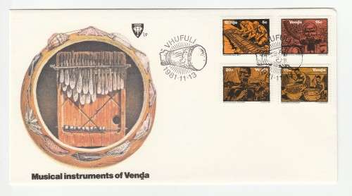 1981 Venda Musical Instruments of Venda FDC 1.9
