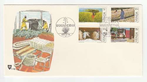 1982 Venda Sisal FDC 1.10