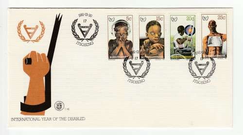1981 Bophuthatswana The International Year of the Disabled FDC 1.16