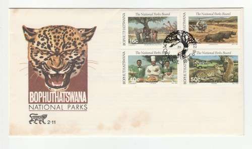 1988 Bophuthatswana National Parks FDC 2.11