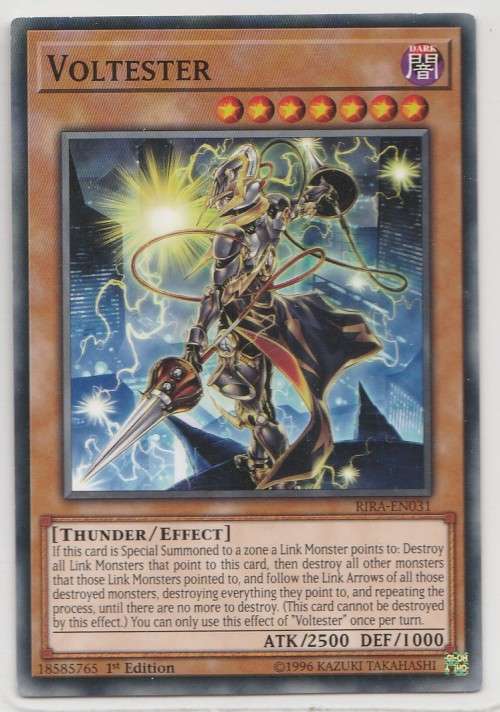 Yu-Gi-Oh! - Voltester - Rising Rampage (RIRA-EN031) - Common - 1st Edition
