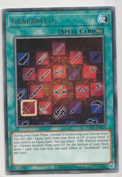 Yu-Gi-Oh! - Gearbreed - Toon Chaos (TOCH-EN016) - Super Rare