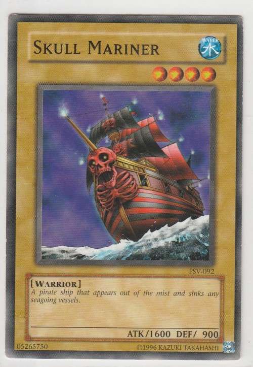 Yu-Gi-Oh! - Skull Mariner - Pharaoh`s Servant (PSV-092) - Common