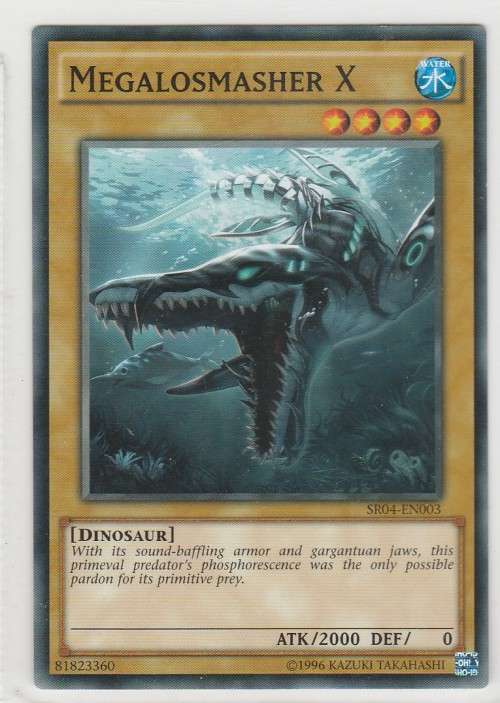 Yu-Gi-Oh! - Megalosmasher X - Dinosmasher`s Fury Structure Deck - (SRO4-EN003) - Common