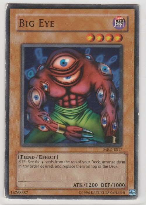 Yu-Gi-Oh! - Big Eye - Metal Raiders (MRD-E017) - Common