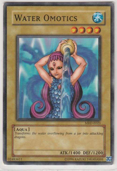 Yu-Gi-Oh! - Water Omotics - Metal Raiders (MRD-E021) - Common