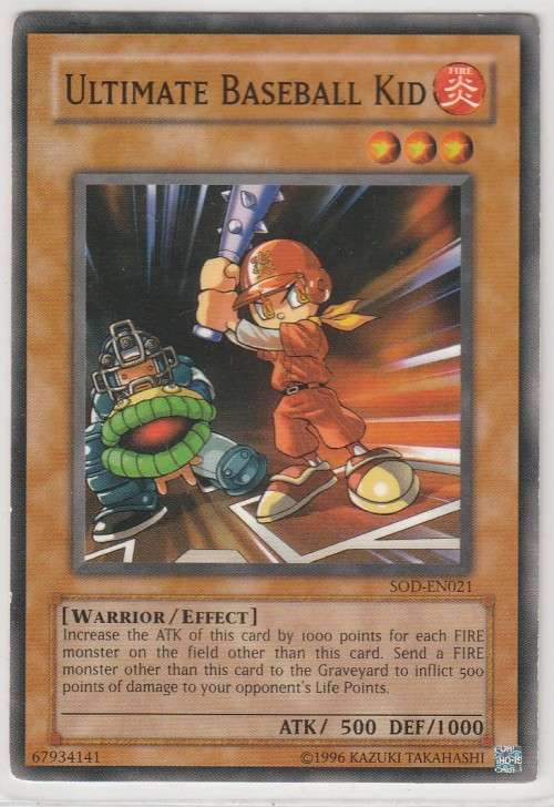 Yu-Gi-Oh! - Ultimate Baseball Kid - Soul of the Duelist (SOD-EN021) - Common