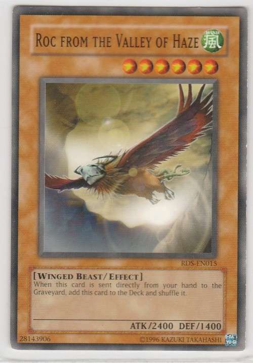 Yu-Gi-Oh! - Roc From The Valley Of Haze - Rise of Destiny (RDS-EN015) - Common