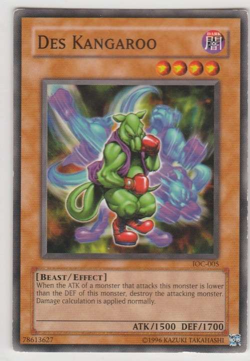 Yu-Gi-Oh! - Des Kangaroo - Invasion of Chaos (IOC-005) - Common