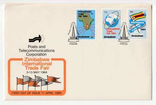 1984 Zimbabwe International Trade Fair FDC