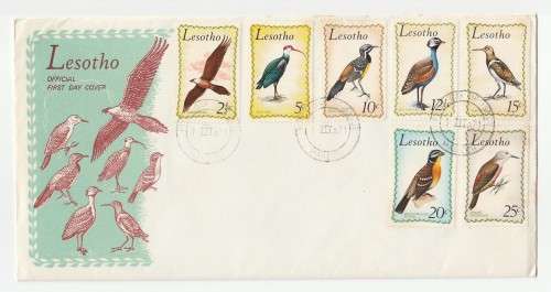 1971 Lesotho Birds of Lesotho FDC