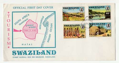1972 Swaziland Tourism FDC