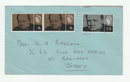 Jersey Channel Islands Envelope