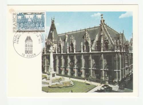 1975 France 18/01/75 Serie Touristique Saint Pol de Leon FDC and Maxicard Set