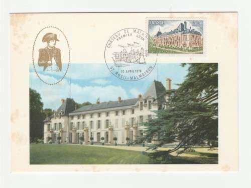 1976 France 10/04/76 Le Chateau de Malmaison Maxicard