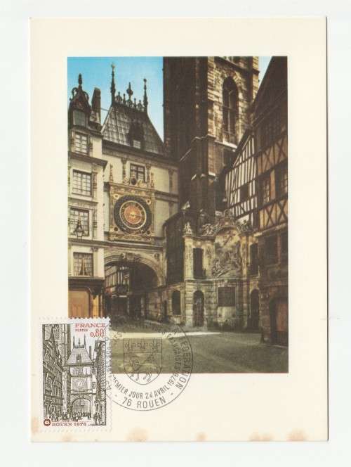 1976 France 24/04/76 Rouen 1976 Maxicard