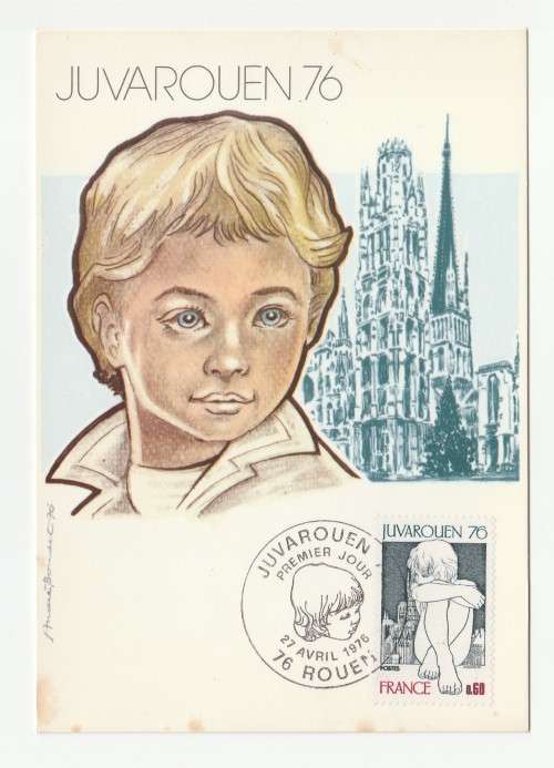 1976 France 27/04/76 Juvarouen 76 Maxicard