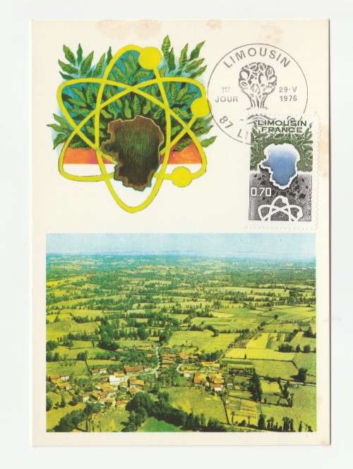 1976 France 29/05/76 Les Regions de France Le Limousin Maxicard