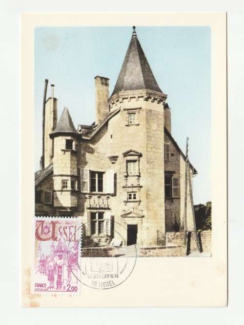 1976 France 10/07/76 Ussel Maxicard