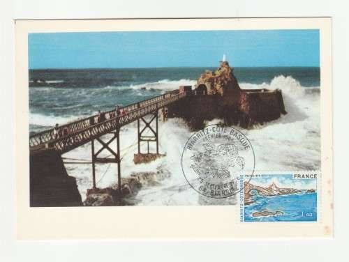 1976 France 25/09/76 Biarritz - Cote Basque Maxicard