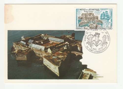 1976 France 04/12/76 Musee de l`Atlantique Maxicard