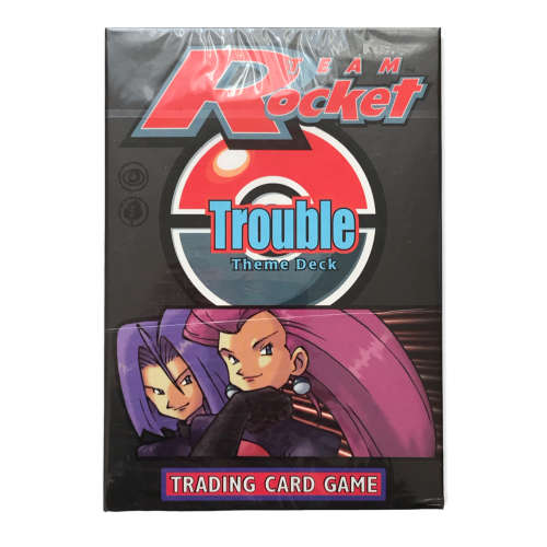 Pokemon - TCG Team Rocket Trouble Theme Deck (FACTORY SEALED)