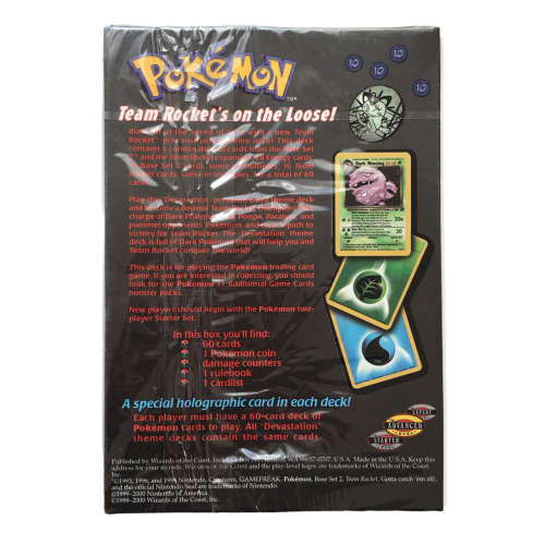 Pokemon - TCG Team Rocket Devastation Theme Deck (FACTORY SEALED)